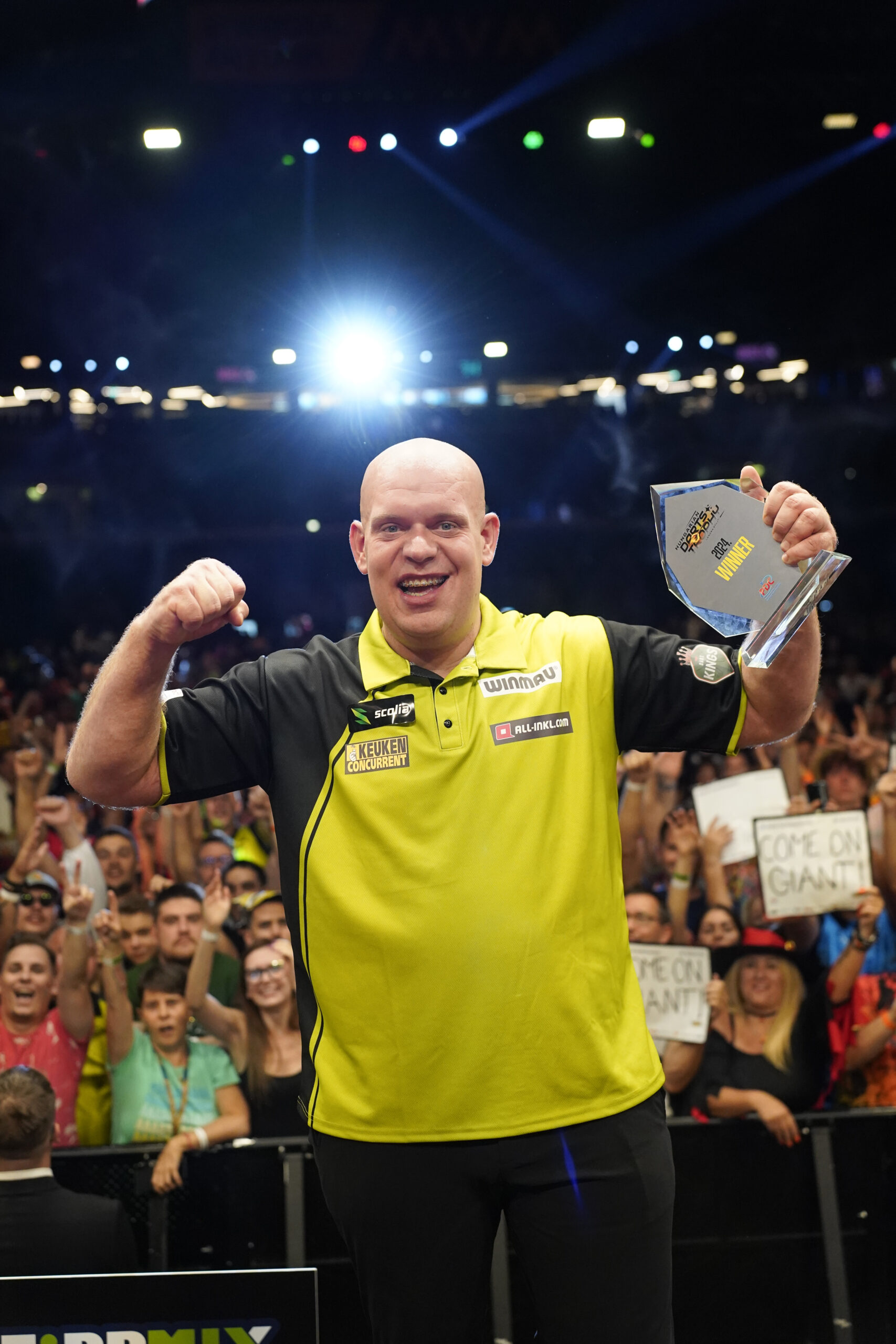 Michael van Gerwen ist der Gewinner der Hungarian Darts Trophy.