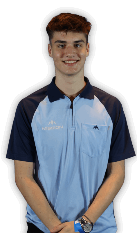 Spielerporträt von Yorick Hofkens, professioneller Dartspieler aus Deutschland