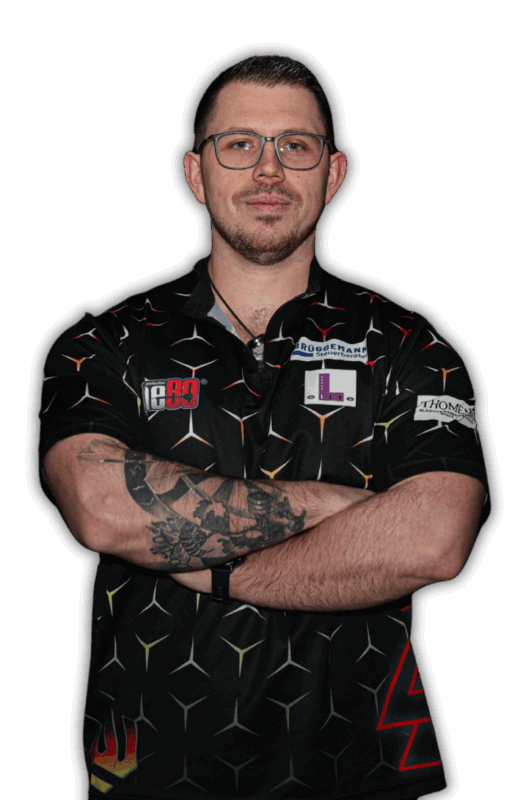 Spielerporträt von Lukas Wenig, professioneller Dartspieler aus Deutschland