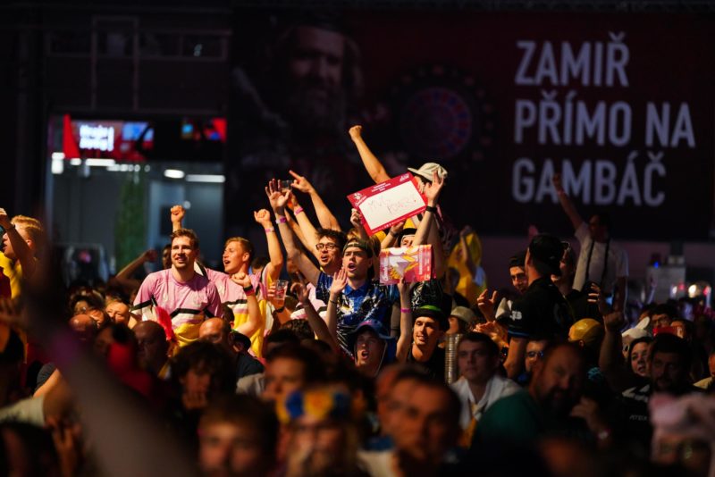 Fans der Czech Darts Open 2025